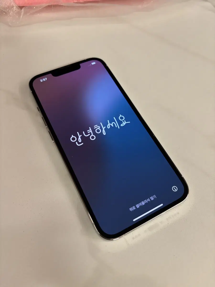 아이폰13pro 256gb 화이트 실버